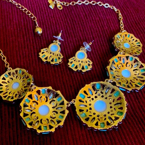 ♠️Kate Spade ♠️ set earrings and necklace - Picture 4 of 7